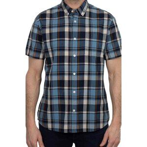 Slate & Stone Plaid Short Sleeve Shirt Size S